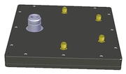 Combiner enables building a four-element array to realize up to +15 dBic passive gain